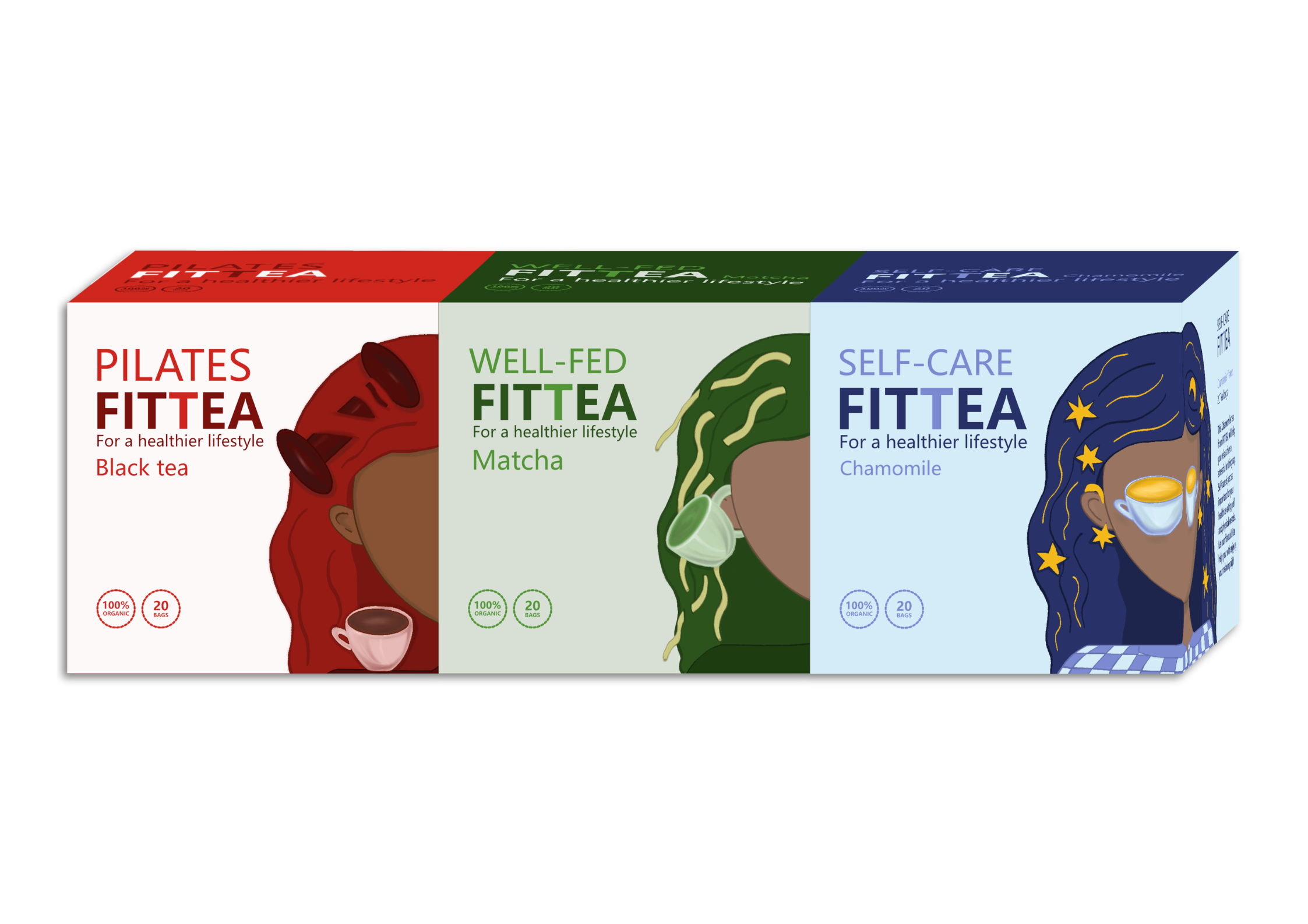 FITTEA tea packaging